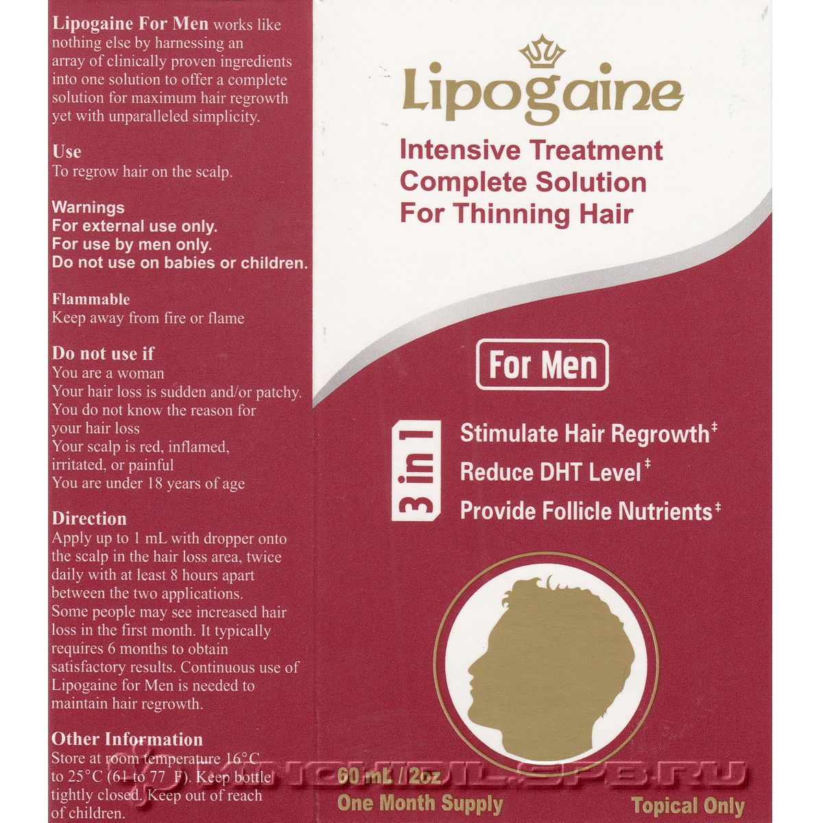 Lipogaine миноксидил 5%