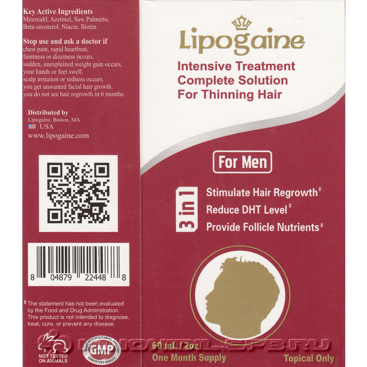 Lipogaine миноксидил 5%